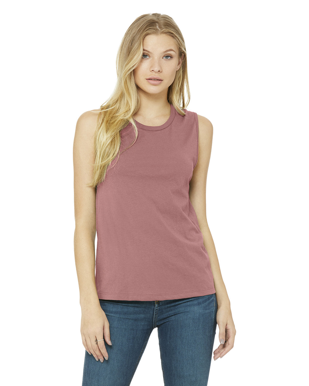 Bella + Canvas Ladies' Jersey Muscle Tank - Front