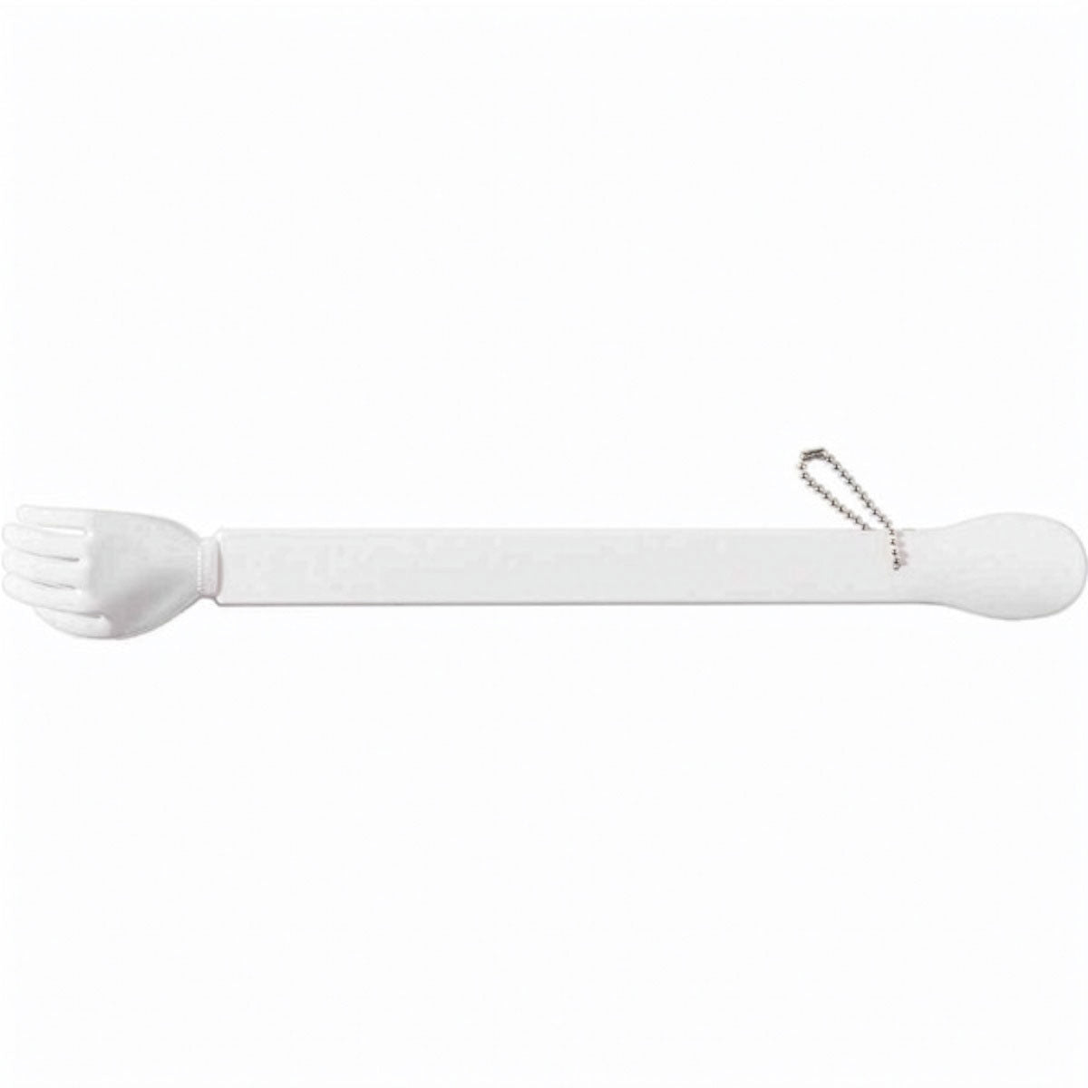 Back Scratcher with Shoe Horn - White