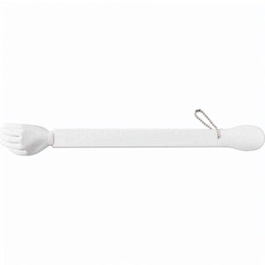 Back Scratcher with Shoe Horn - White