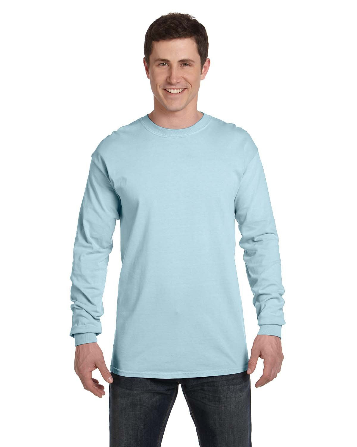 Comfort Colors Adult Heavyweight RS Long-Sleeve T-Shirt - Chambray