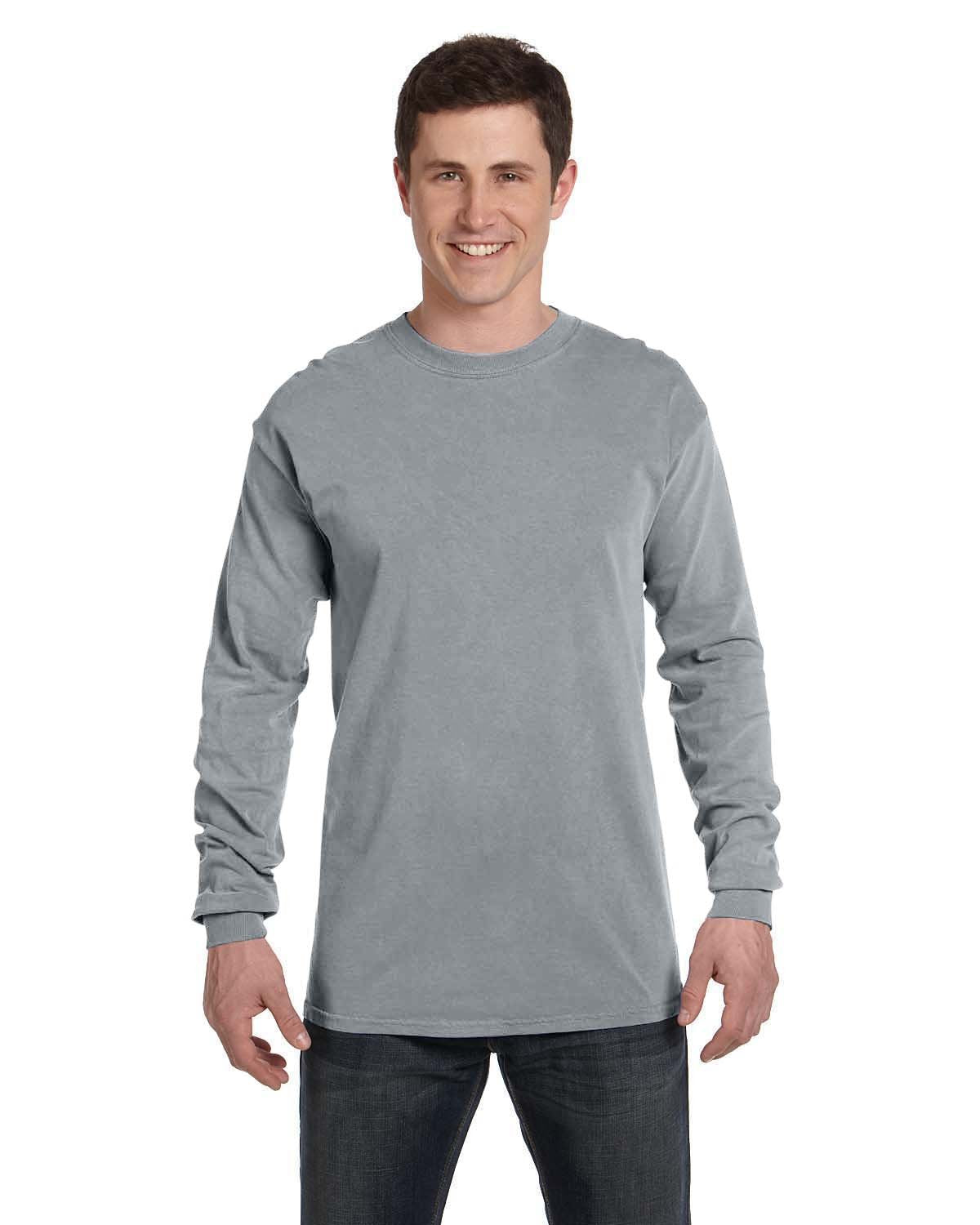 Comfort Colors Adult Heavyweight RS Long-Sleeve T-Shirt - Granite