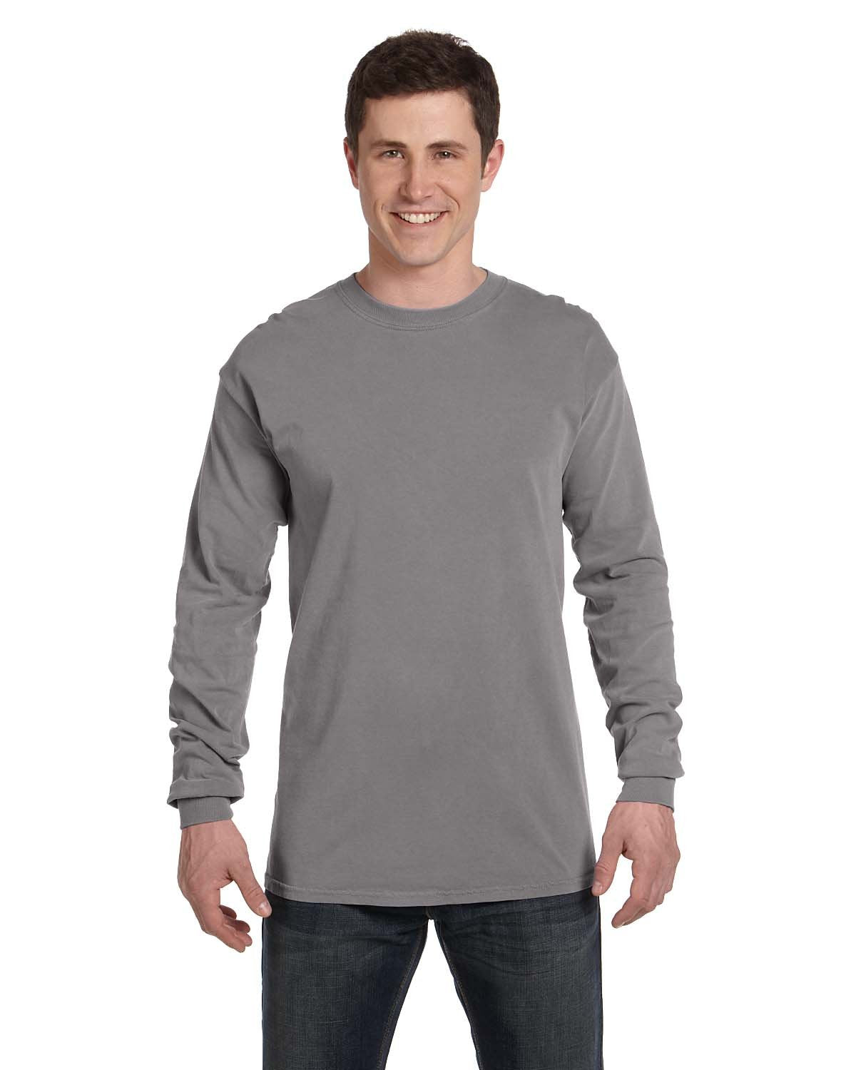 Comfort Colors Adult Heavyweight RS Long-Sleeve T-Shirt - Grey