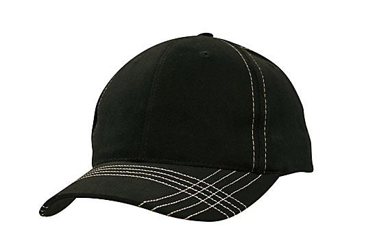6 Onl BHC Cap with Contrast Stitching - Custom Embroidered -