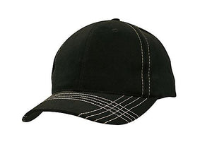 6 Onl BHC Cap with Contrast Stitching - Custom Embroidered -