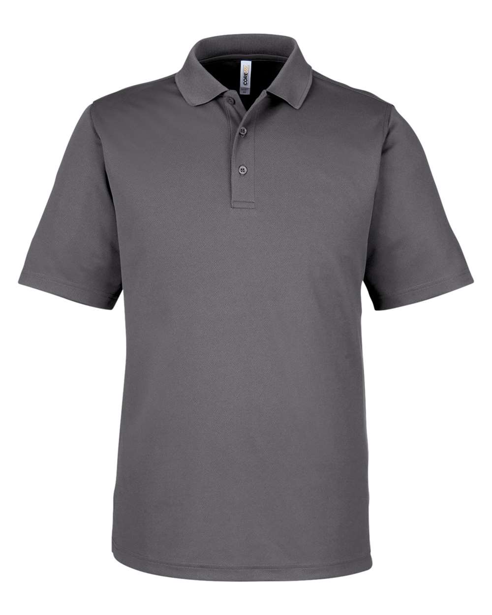 CORE365 Men's Market Snag Protect Mesh Polo - Carbon