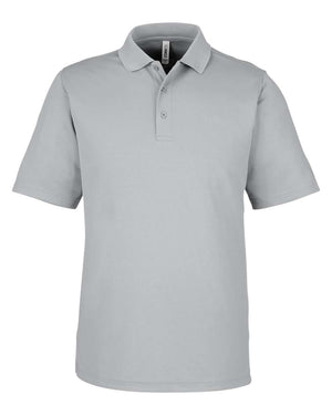 CORE365 Men's Market Snag Protect Mesh Polo - Platinum