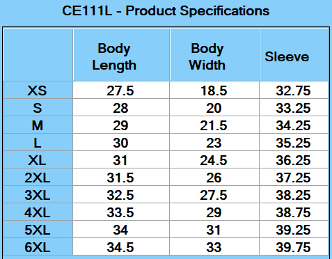 Core365 Adult Fusion ChromaSoft™ Performance Long-Sleeve T-Shirt - Specs
