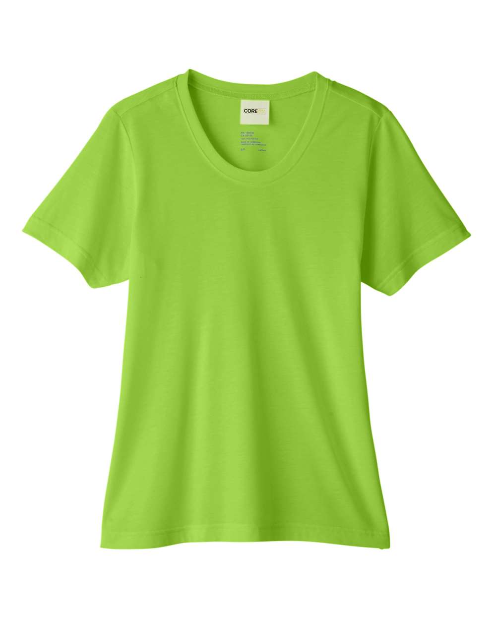 CORE365 Ladies' Fusion ChromaSoft™ Performance T-Shirt - Acid Green