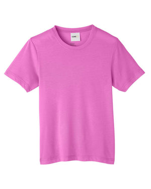 CORE365 Youth Fusion ChromaSoft Performance T-Shirt - Charity Pink