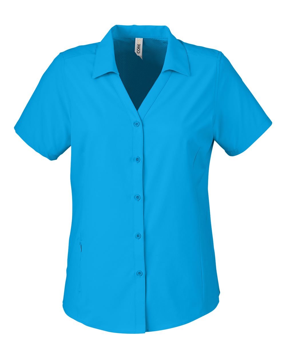 CORE365 Ladies' Ultra UVP® Marina Shirt - Electric Blue