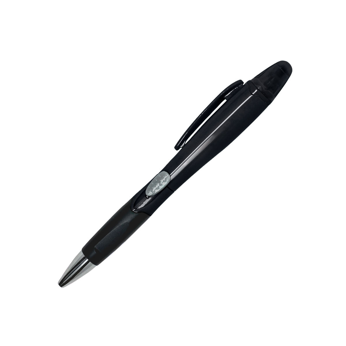 Cougar Slide-Action Promotional Pen - Black