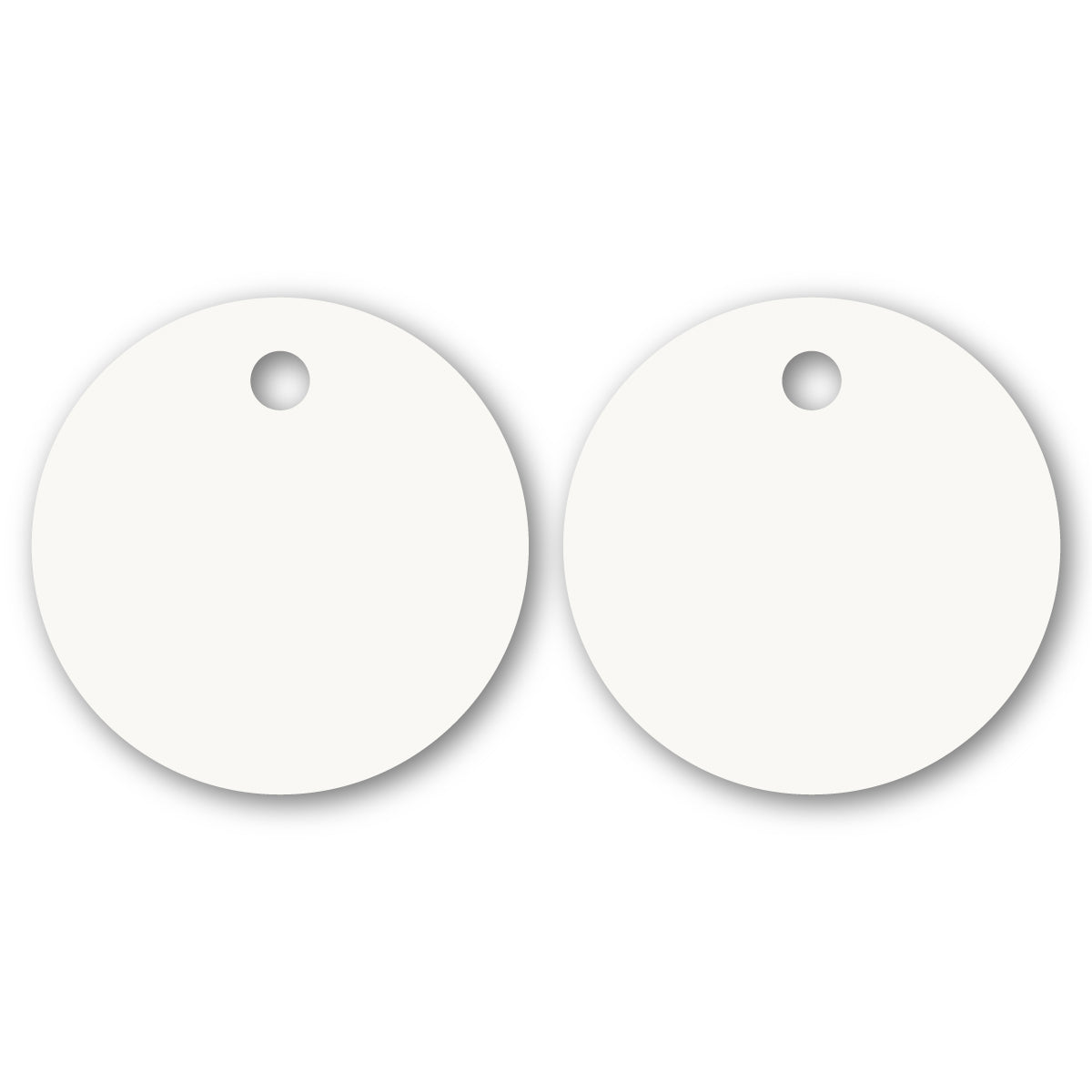 Poly Laminate Key Tag - Round