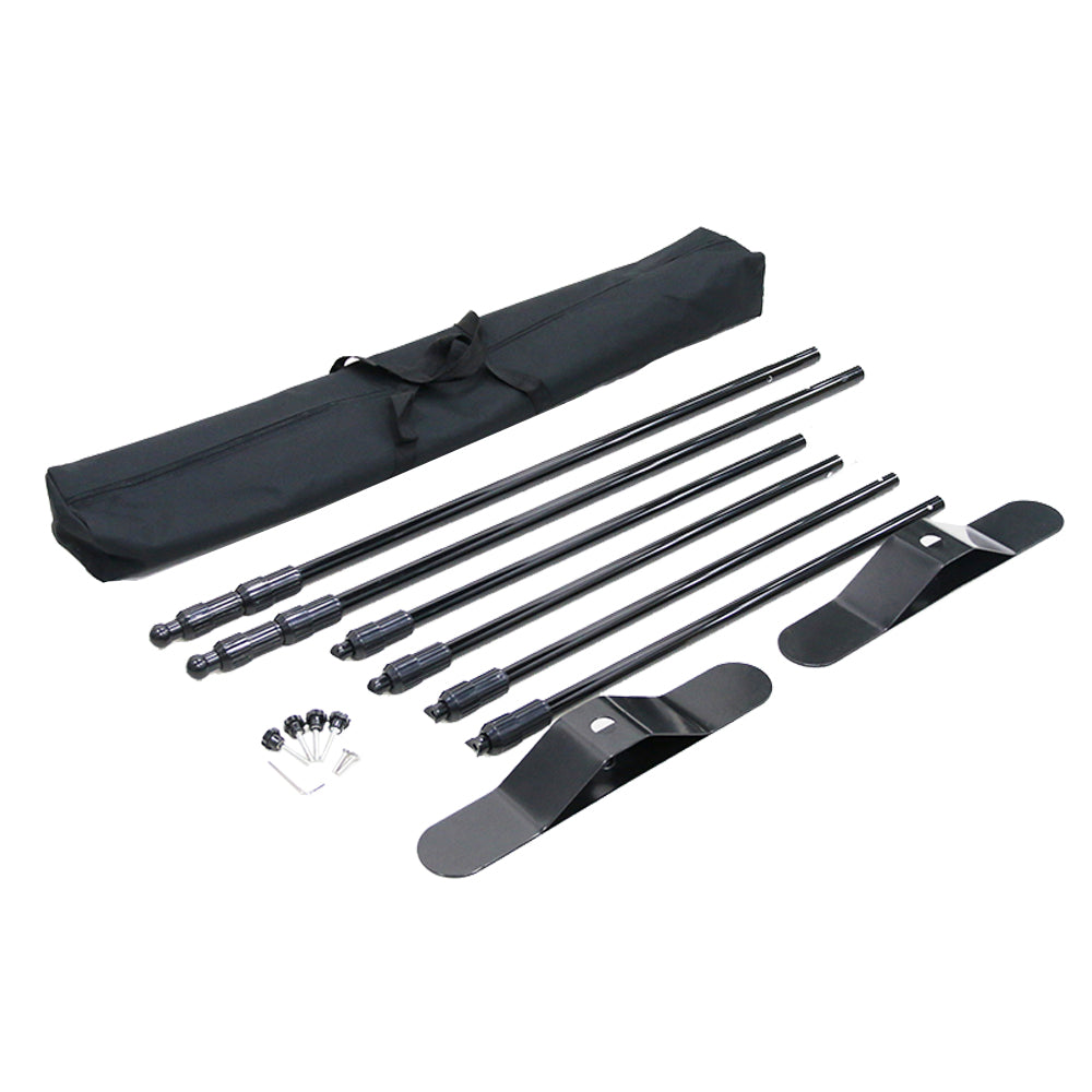 10' Exhibitor Expanding Display Kit, Media Wall, Backdrop, with Full Color Graphics