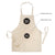 Natural Cotton Apron - CM2990