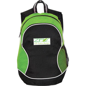 Spacious Backpack - Lime Green