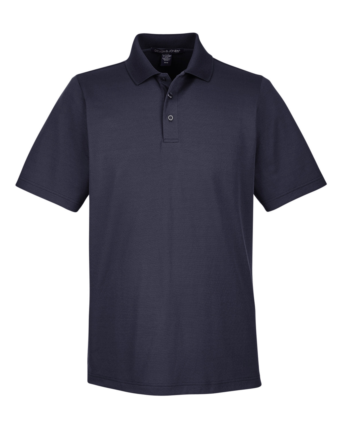 Devon & Jones CrownLux Performance® Tall Plaited Polo - Navy