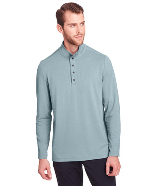 Men's Jaq Snap-Up Stretch Performance Pullover - Opal Blue