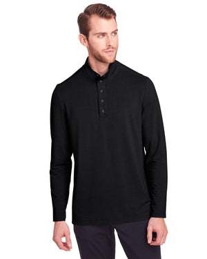 Men's Jaq Snap-Up Stretch Performance Pullover - Black