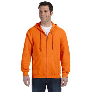 Gildan Heavy Blend™ 13.3 oz. Full-Zip Hood - Color - G186 - Safety Orange