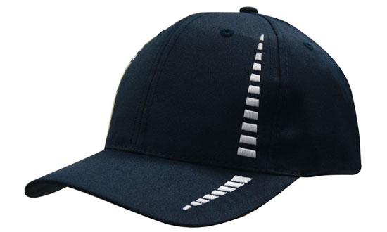 6 Panel Cap Breathable P-Twill Emb Checks - Custom Embroidered -