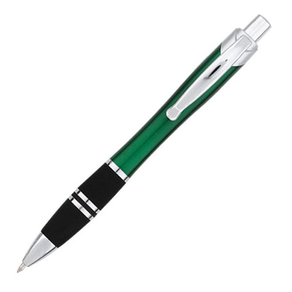 Firebird Plastic Click-Action Promotional Pen - Green