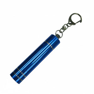 Flashlight with Carabiner - Blue