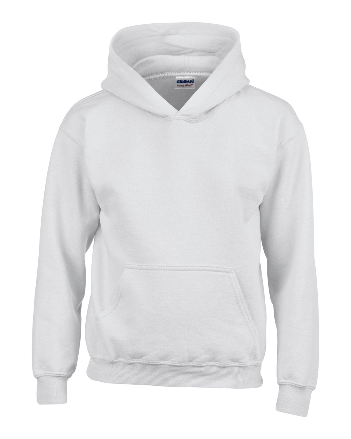 Gildan Youth Heavy Blend™ Hooded Sweatshirt - White