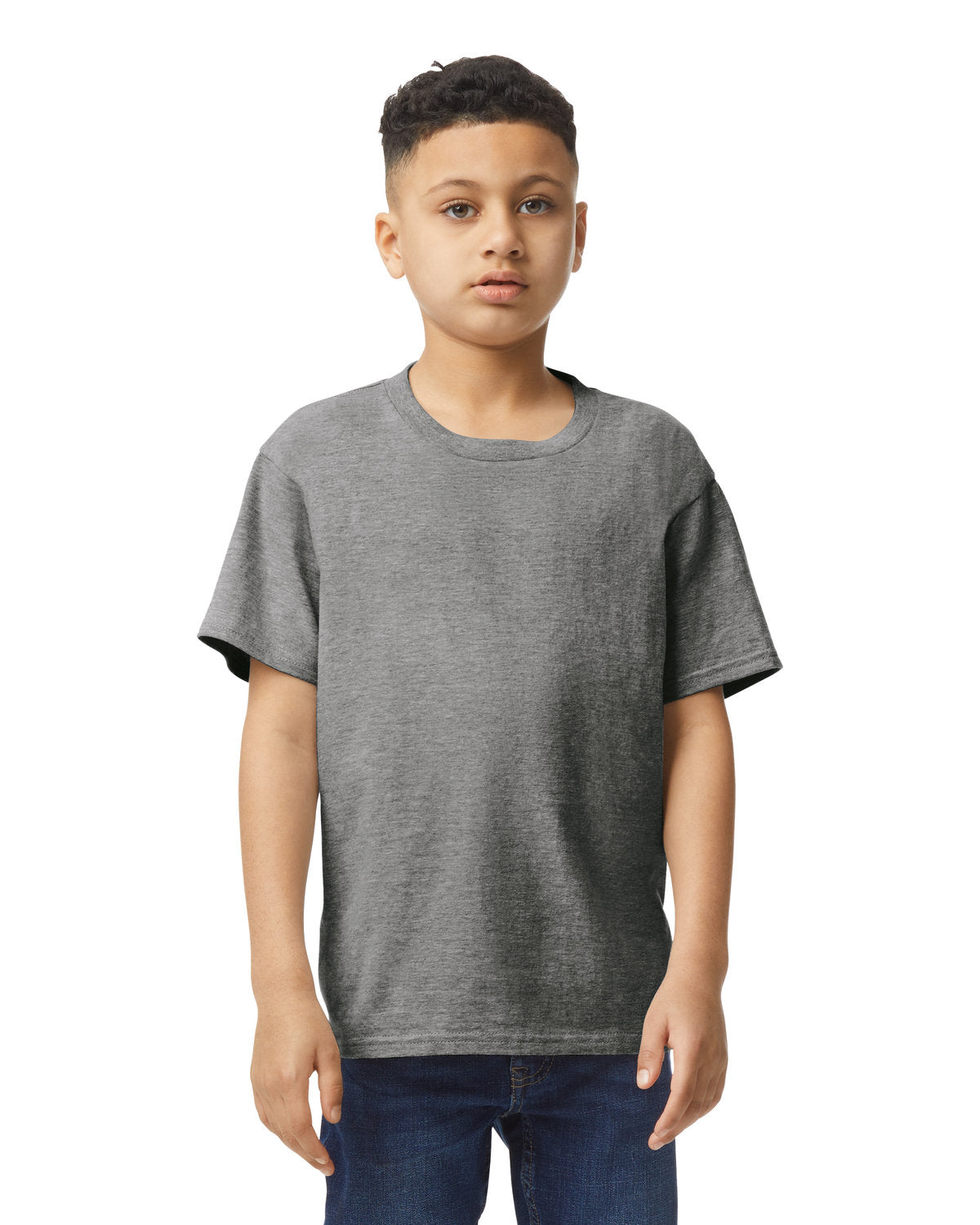 Gildan Youth Softstyle T-Shirt - Graphite Heather