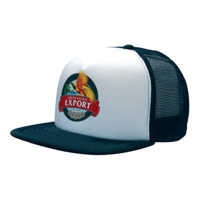 5 Panel Mesh Back Cap with Flat Peak