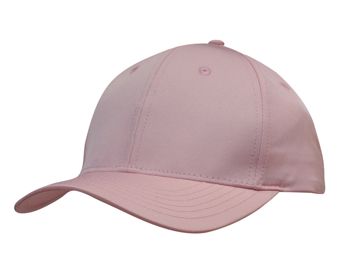 6 Panel Premium Pioneer Sports Twill - Pink