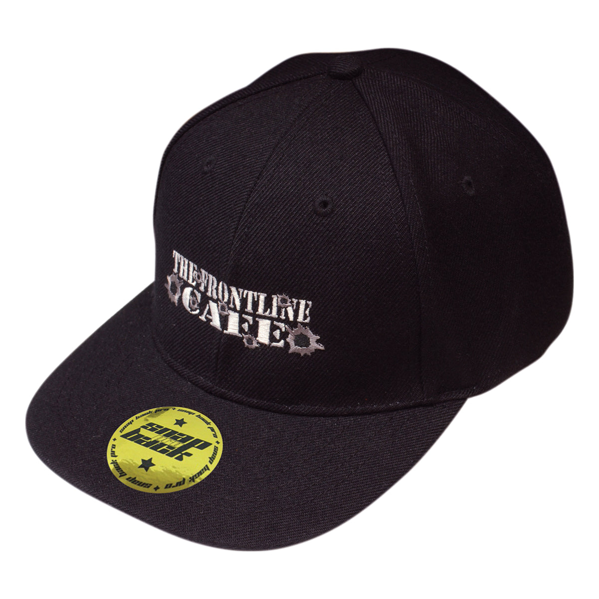 6 Panel American Twill Flat Peak Cap