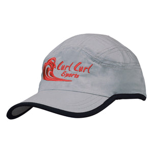 6 Panel Microfiber Sports Cap