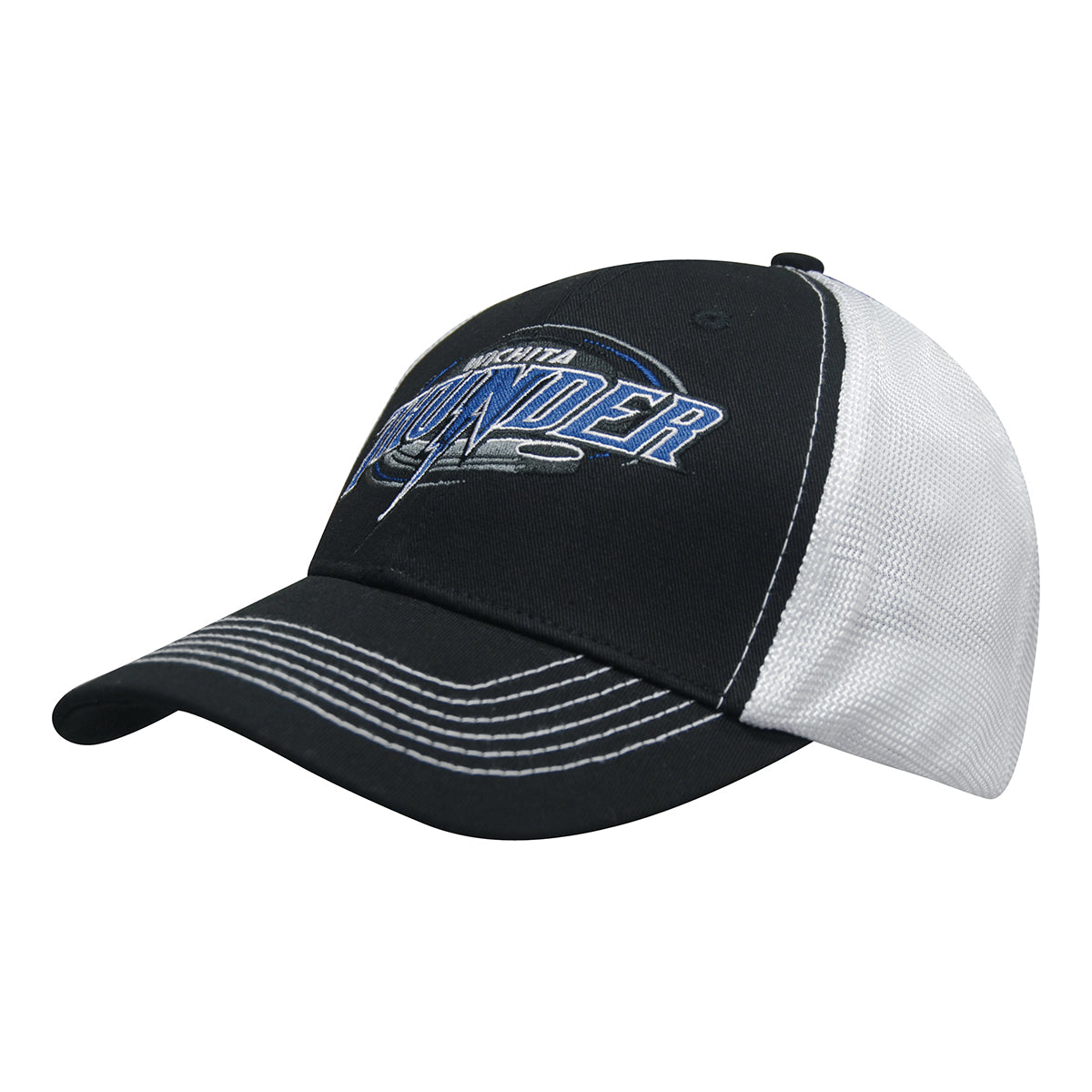 6 Panel Chino Twill Cap with Hi-Tech Mesh