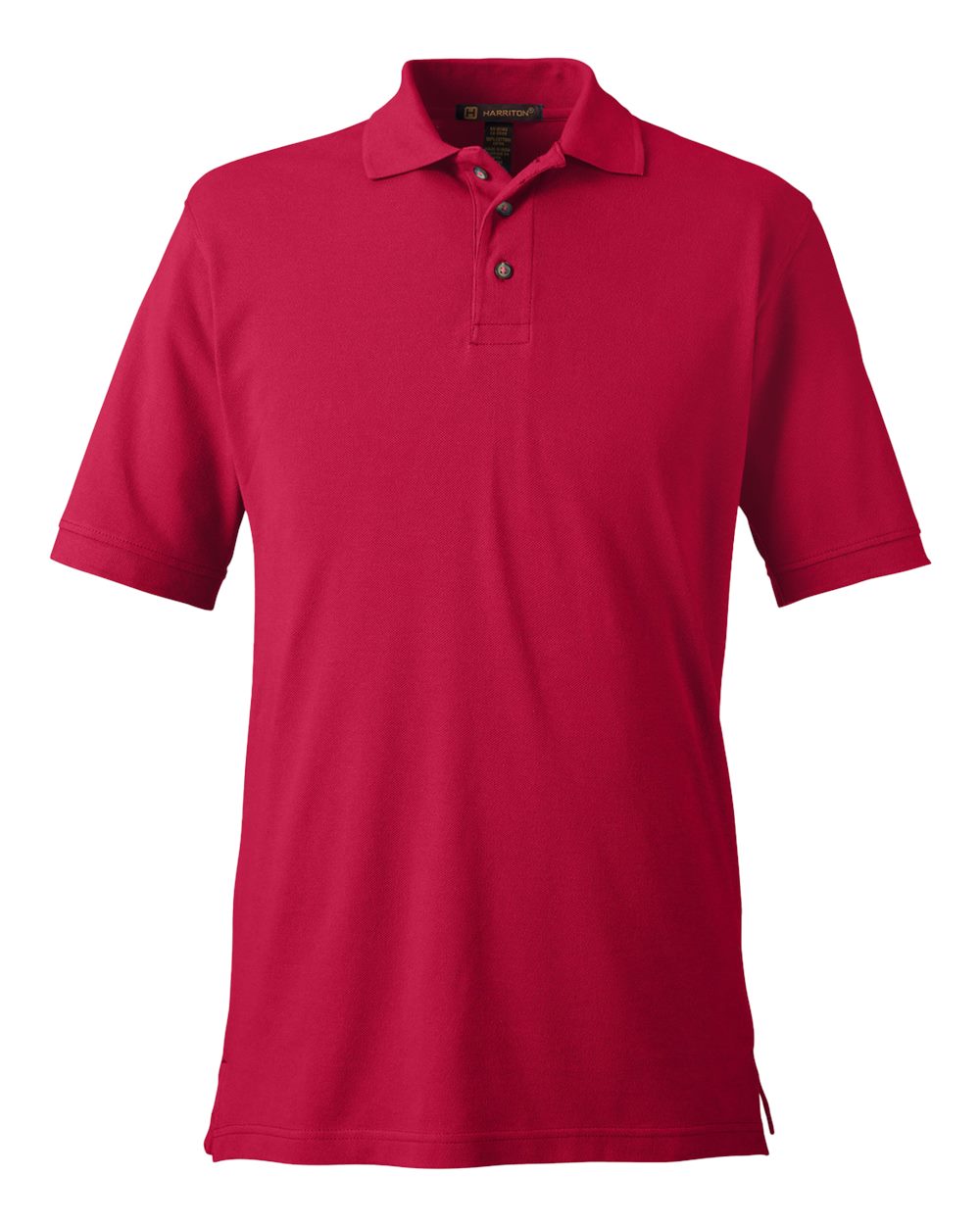 Harriton Men's 6 oz. Ringspun Cotton - Red