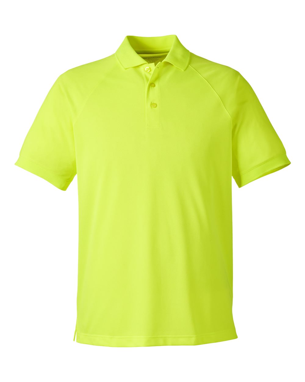 Harriton Men's Charge Snag and Soil Protect Polo - Safety Yellow