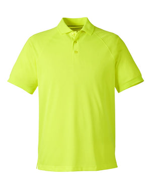 Harriton Men's Charge Snag and Soil Protect Polo - Safety Yellow