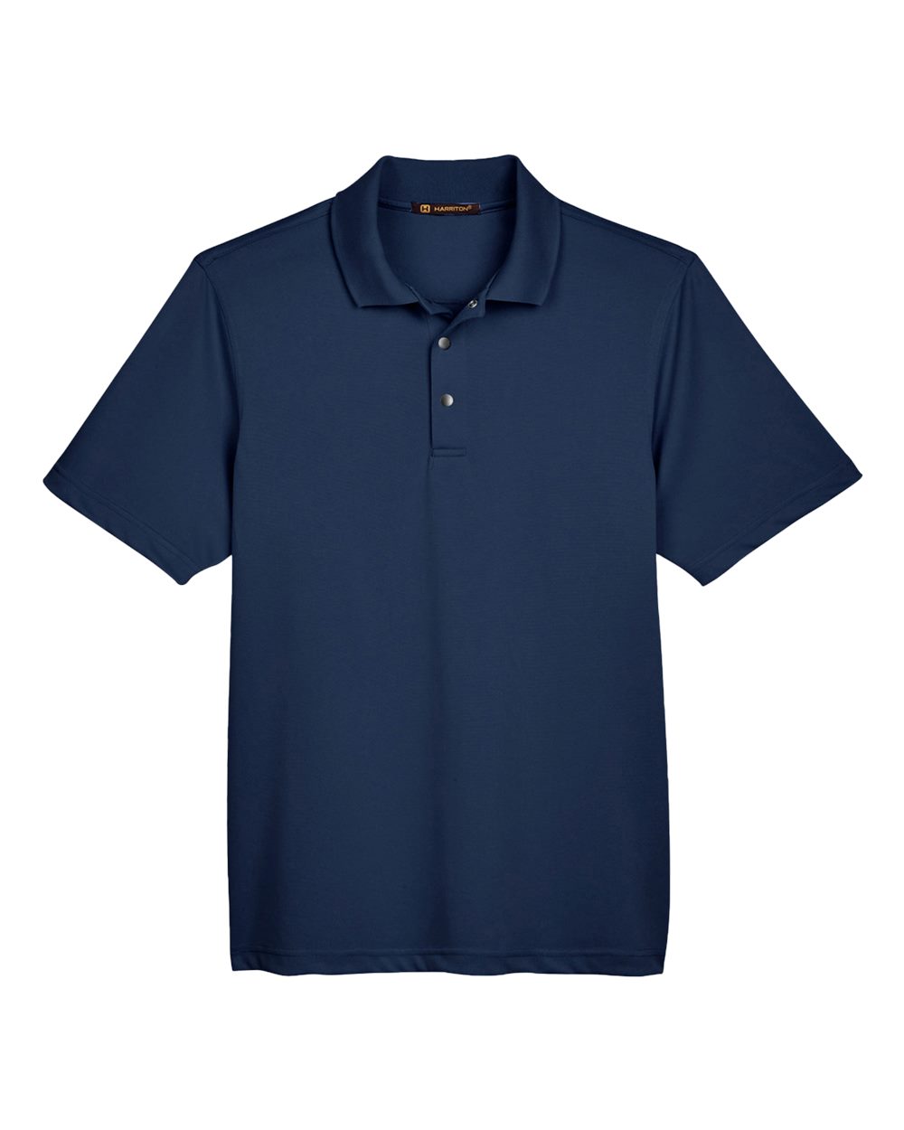 Harriton Men's Advantage Snag Protection Plus IL Snap Placket Polo - Dark Navy