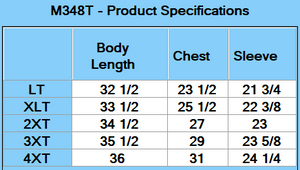 Harriton Men's Tall Advantage Snag Protection Plus IL Polo - Specs