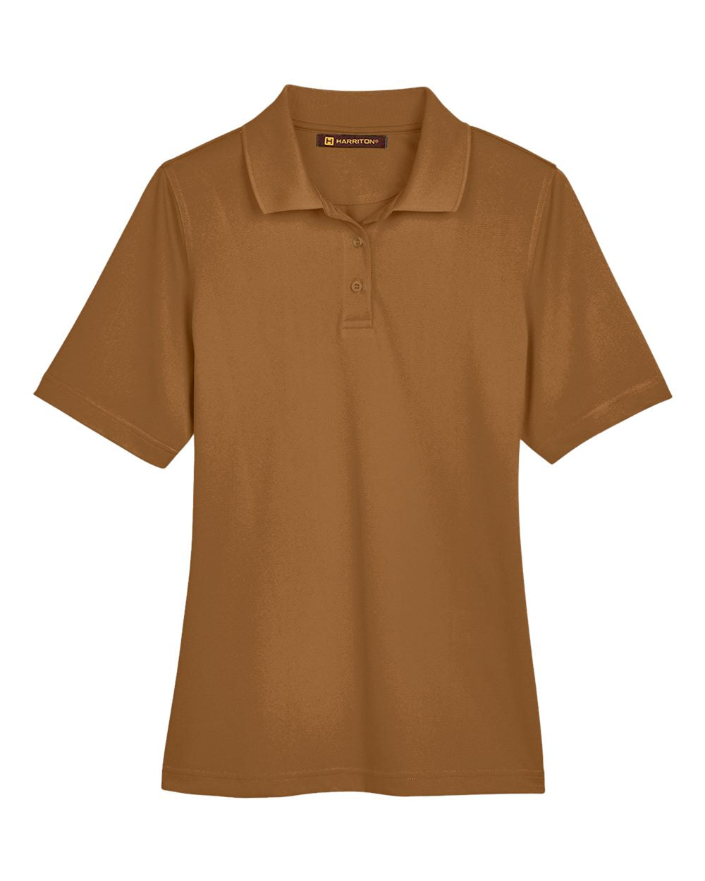 Harriton Ladies' Advantage Snag Protection Plus Polo - Duck Brown