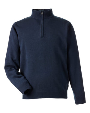 Harriton Unisex Pilbloc™ Quarter-Zip Sweater - Dark Navy