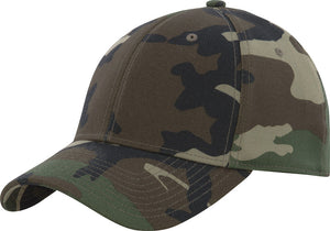 NEW ERA® Structured Stretch Cotton Cap - Custom Embroidered - Camouflage