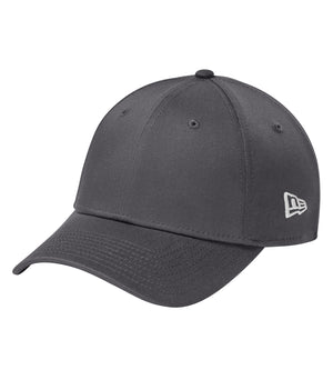 NEW ERA® Structured Stretch Cotton Cap - Custom Embroidered - Flag Graphite