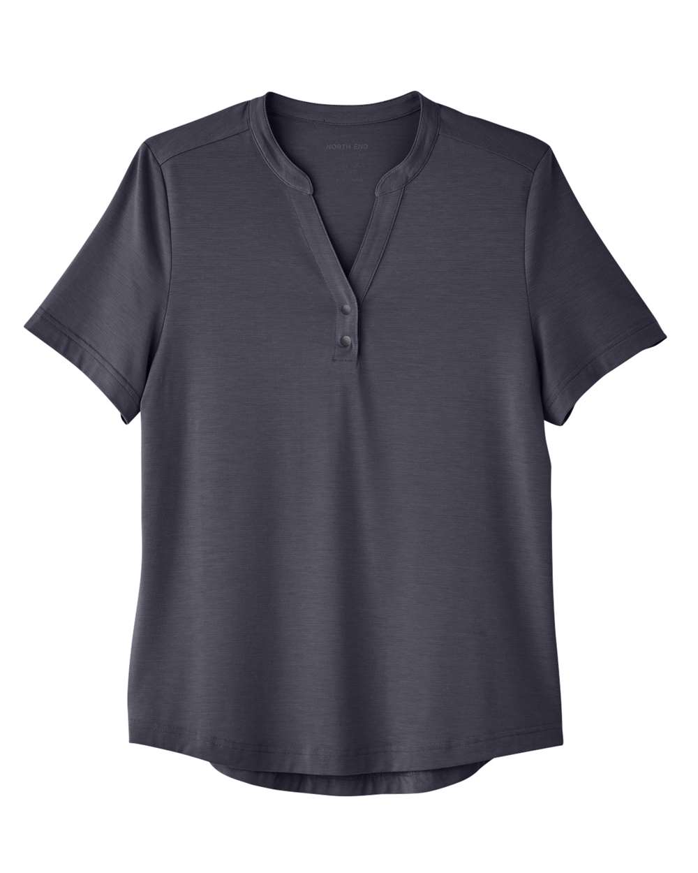 North End Ladies' Jaq Snap-Up Stretch Performance Polo - Carbon