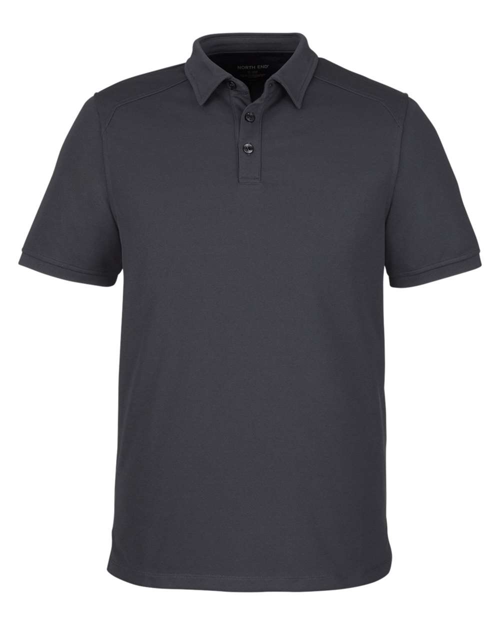 North End Men's Express Tech Performance Polo - Carbon