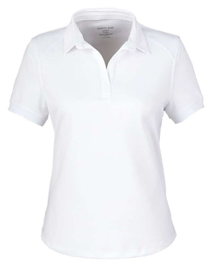 North End Ladies' Express Tech Performance Polo - White