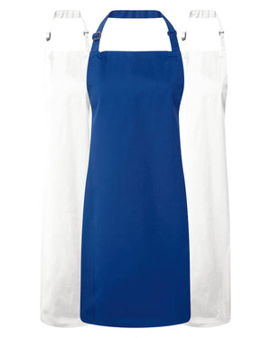 Artisan Collection by Reprime Unisex 'Colours' Recycled Bib Apron - Royal