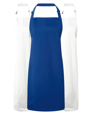 Artisan Collection by Reprime Unisex 'Colours' Recycled Bib Apron - Royal