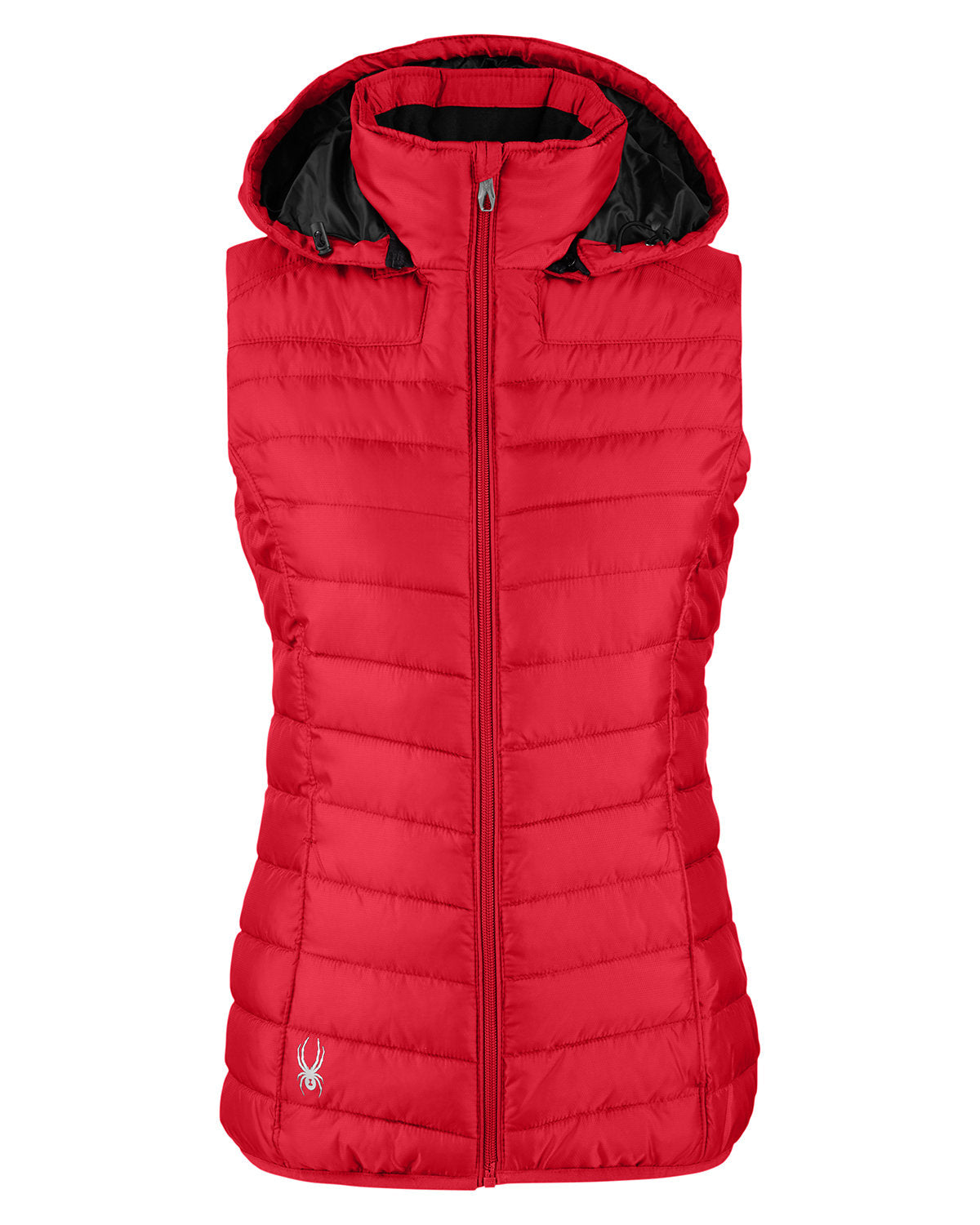 Spyder Ladies' Supreme Puffer Vest - Red