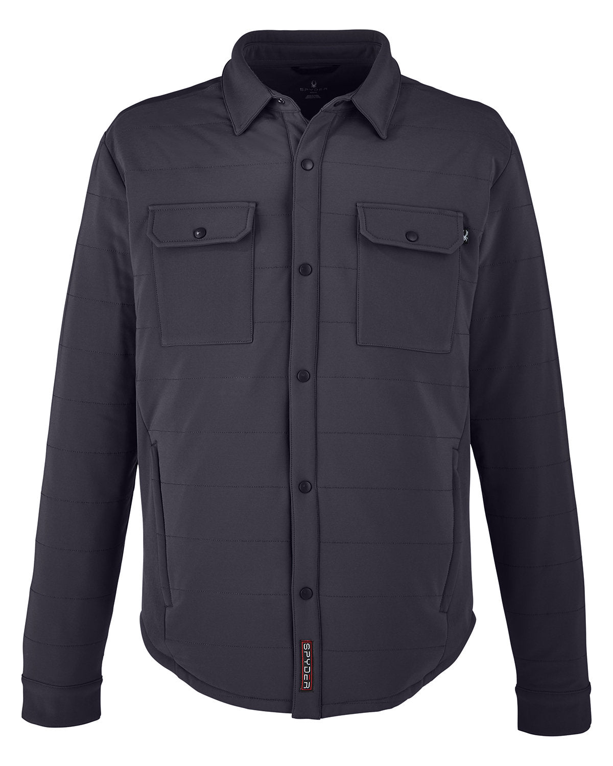 Spyder Adult Transit Shirt Jacket - Black
