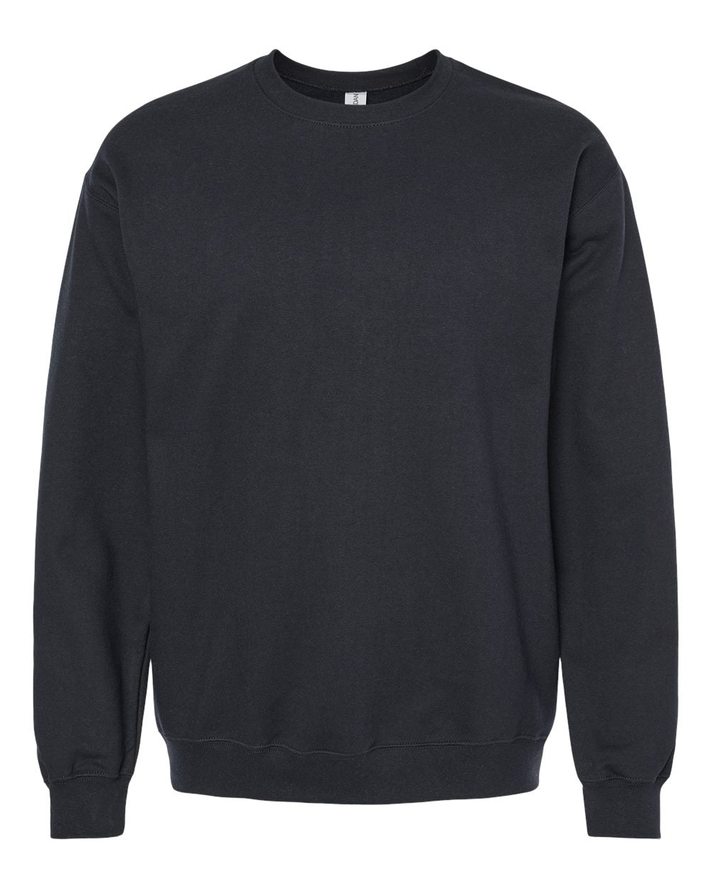 Gildan Adult Softstyle® Fleece Crew Sweatshirt - Black